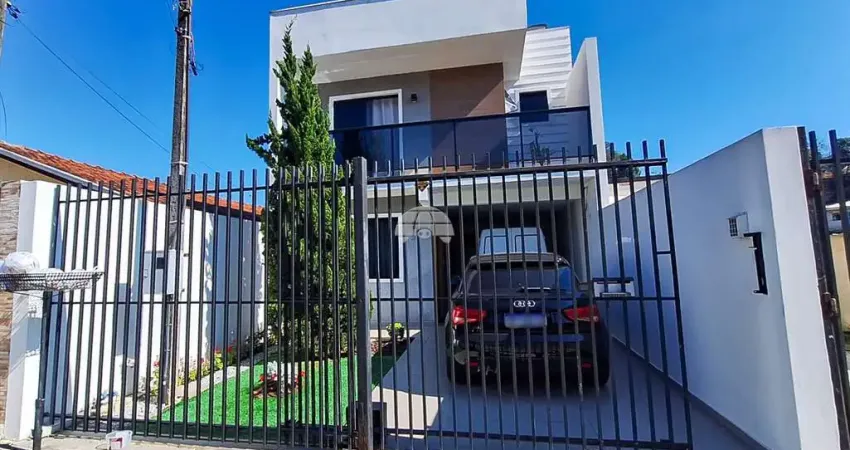 Sobrado para venda em campo pequeno de 170.00m² com 3 quartos, 1 suite e 2 garagens