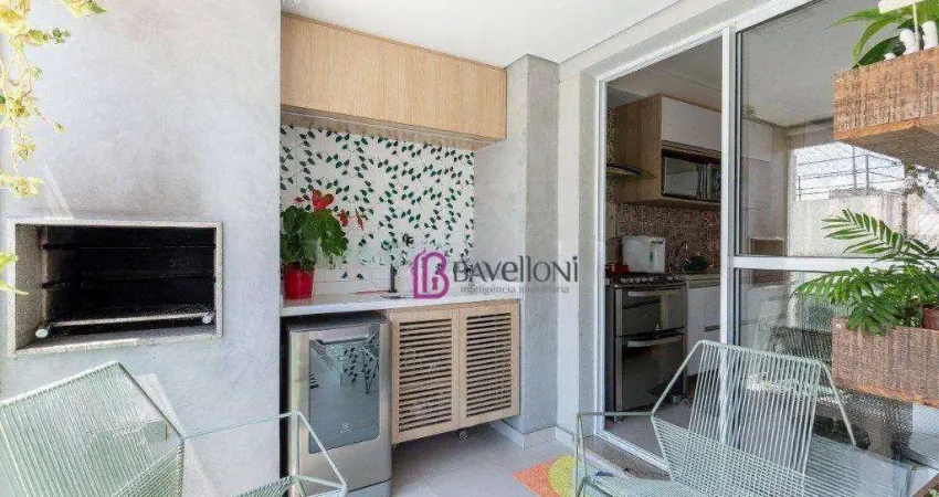 Apartamento para venda em perdizes de 133.00m² com 4 quartos, 2 suites e 2 garagens