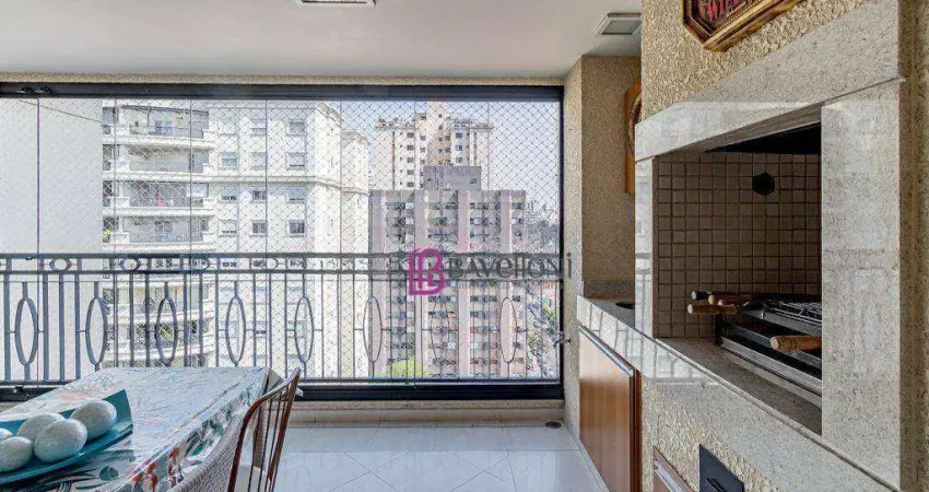 Apartamento para venda em perdizes de 136.00m² com 3 quartos, 3 suites e 3 garagens