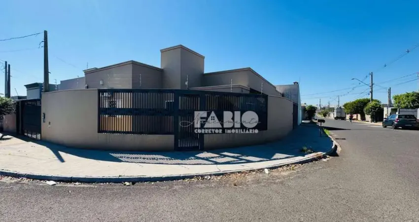 Casa para venda em residencial regissol ii de 122.00m² com 3 quartos, 1 suite e 2 garagens