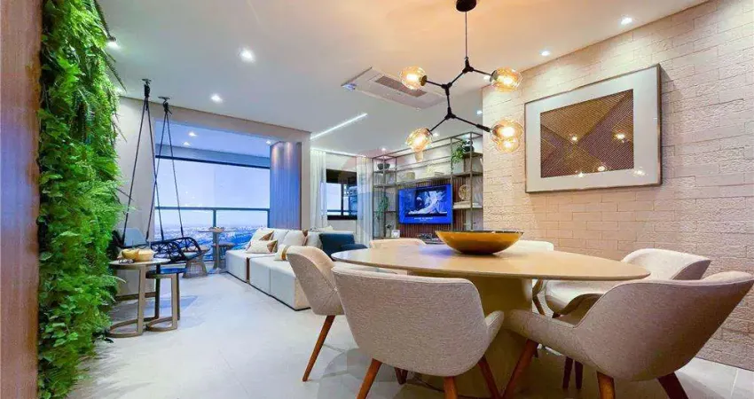 Apartamento para venda em parque campolim de 74.45m² com 3 quartos, 2 suites e 2 garagens