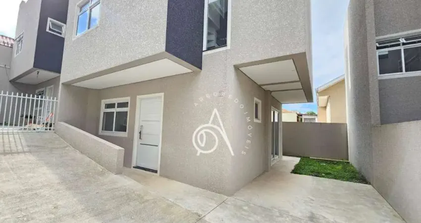 Sobrado para venda em xaxim de 120.00m² com 3 quartos, 1 suite e 1 garagem