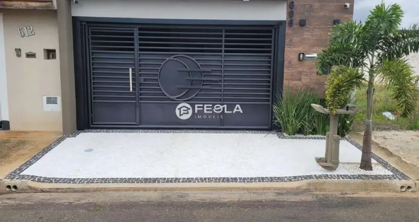 Casa para venda em jardim das orquídeas de 150.00m² com 3 quartos, 1 suite e 2 garagens