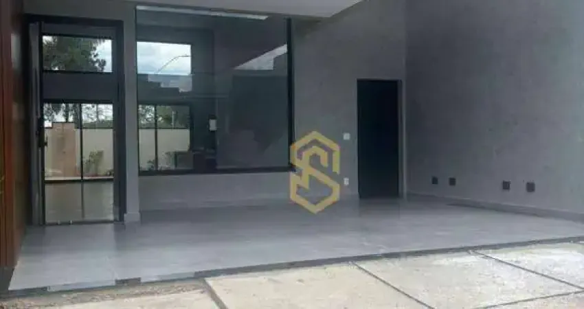 Casa de condomínio para venda em condomínio residencial milano de 190.00m² com 3 quartos, 3 suites e 4 garagens