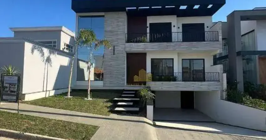 Sobrado para venda em condomínio residencial milano de 336.00m² com 3 quartos, 3 suites e 4 garagens