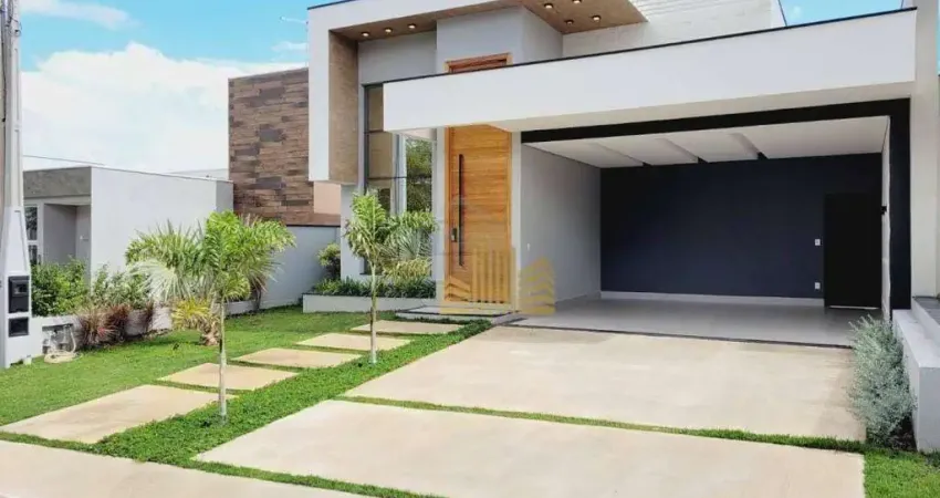 Sobrado para venda em condomínio terra magna de 248.00m² com 3 quartos, 3 suites e 4 garagens