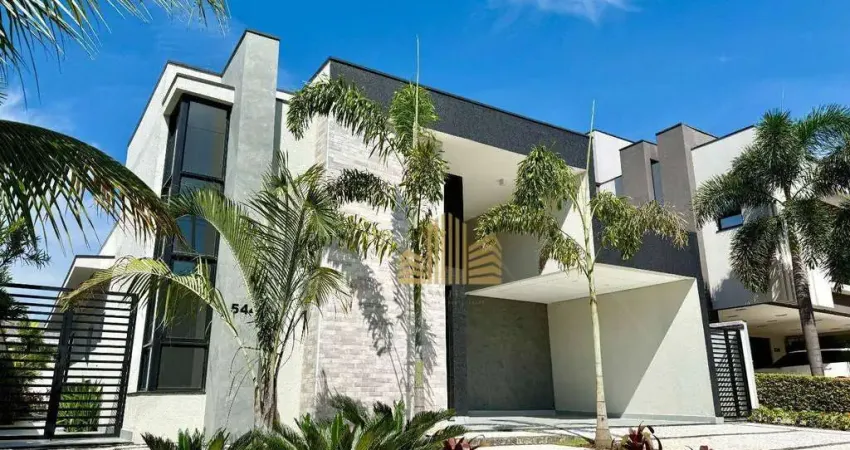 Casa de condomínio para venda em condomínio maison du parc de 260.00m² com 4 quartos, 4 suites e 4 garagens