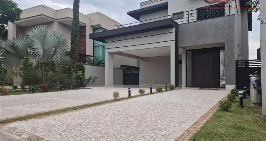 Casa de condomínio para venda em residencial ibi-aram ii de 280.00m² com 4 quartos, 4 suites e 6 garagens