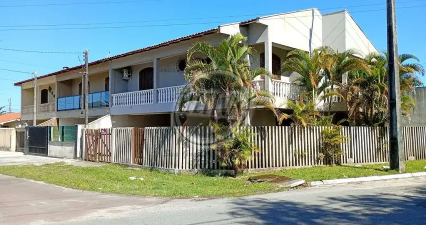 Sobrado para venda em matinhos de 209.00m² com 4 quartos, 2 suites e 2 garagens