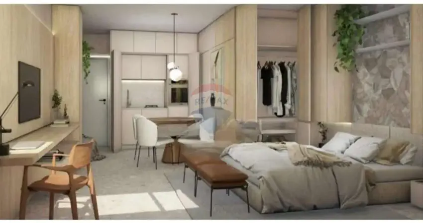 Studio para venda em chácara são josé de 30.00m² com 1 quarto e 1 garagem