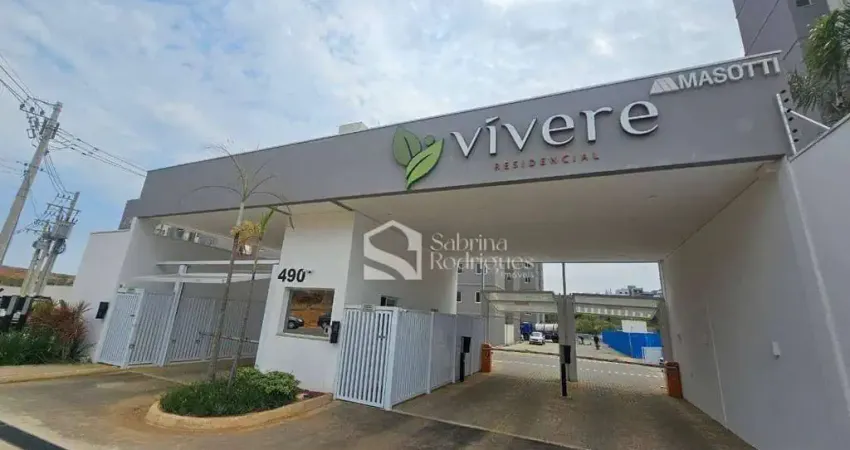 Apartamento para alugar em vivere residencial de 48.00m² com 2 quartos e 1 garagem