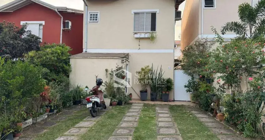 Sobrado para venda em condomínio residencial flamboyant de 100.00m² com 3 quartos, 1 suite e 2 garagens
