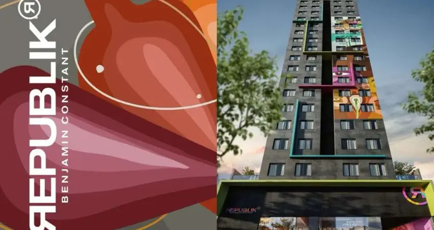 Apartamento para venda em centro de 19.14m² com 1 quarto e 1 suite