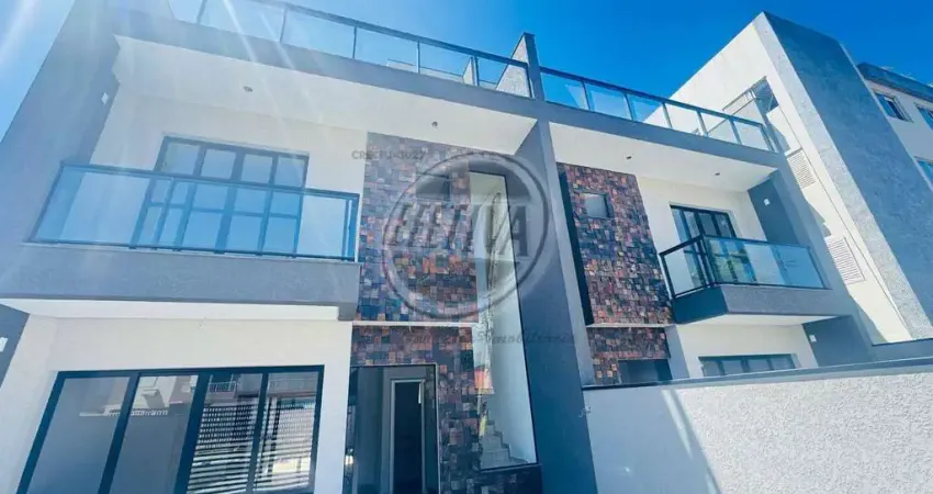 Sobrado para venda em pontal do paraná de 133.00m² com 3 quartos, 1 suite e 1 garagem