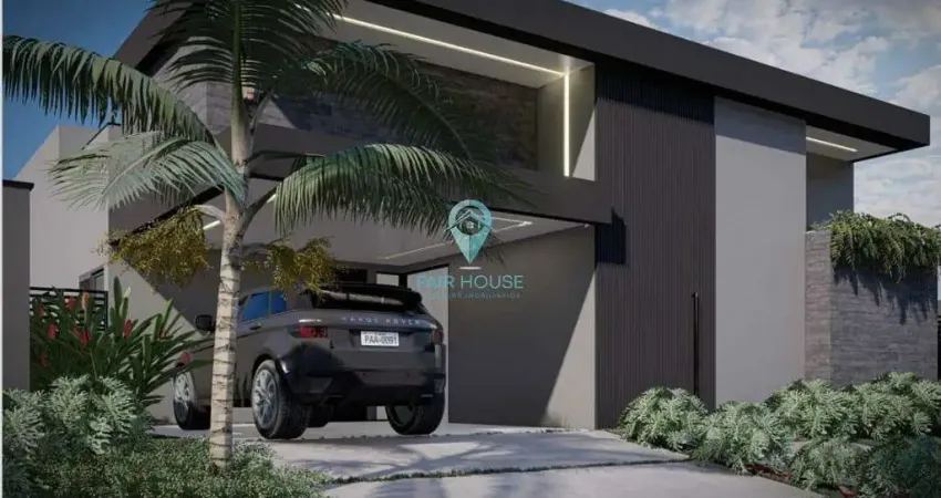 Casa para venda em alphaville nova esplanada de 255.36m² com 4 quartos, 4 suites e 4 garagens