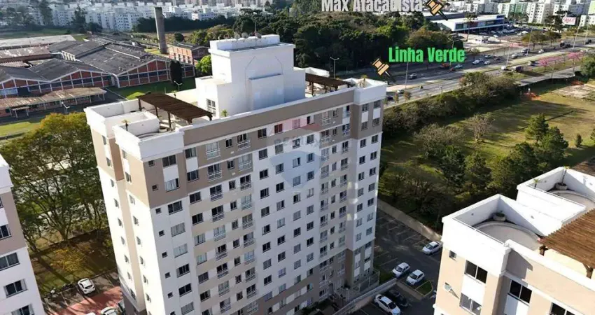 Apartamento para venda em pinheirinho de 61.00m² com 3 quartos, 1 suite e 1 garagem