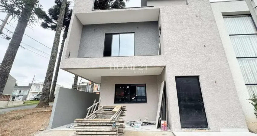 Sobrado para venda em umbará de 185.00m² com 3 quartos, 1 suite e 2 garagens