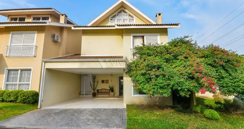 Casa de condomínio para venda em santa felicidade de 210.00m² com 3 quartos, 1 suite e 2 garagens