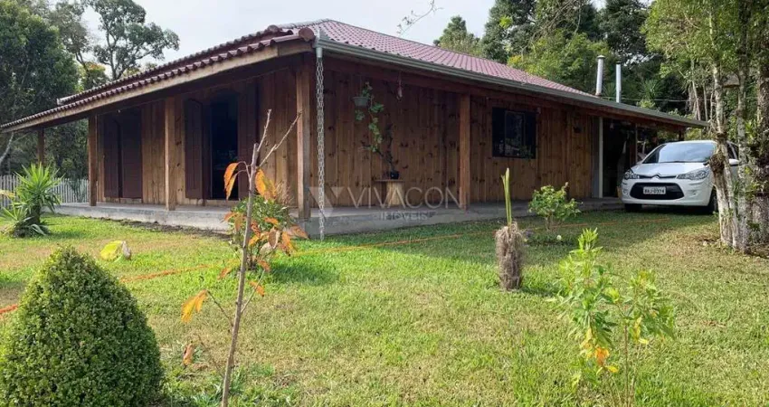 Chácara para venda em agudos do sul de 280.00m² com 3 quartos, 1 suite e 5 garagens