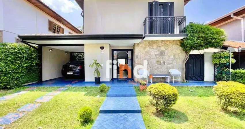 Casa de condomínio para venda em são paulo ll - granja viana de 250.00m² com 4 quartos, 3 suites e 3 garagens