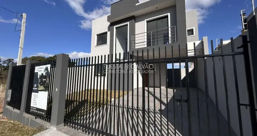 Sobrado para venda em campo magro de 124.00m² com 3 quartos, 1 suite e 2 garagens