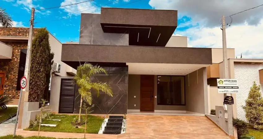 Casa de condomínio para venda em chácara jockey club (zona rural) de 134.00m² com 3 quartos, 1 suite e 4 garagens