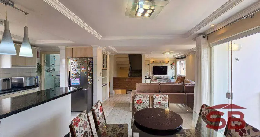 Casa de condomínio para venda em santa cândida de 207.00m² com 4 quartos, 4 suites e 3 garagens