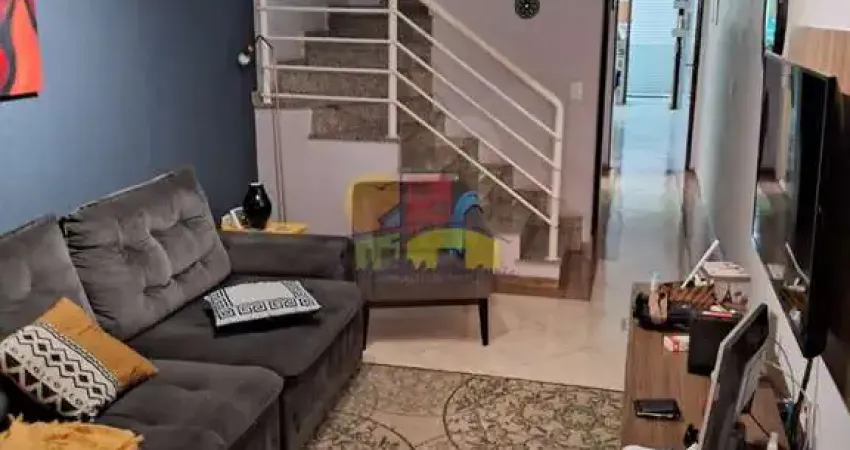 Sobrado para venda em vila santa clara de 116.00m² com 3 quartos, 2 suites e 2 garagens