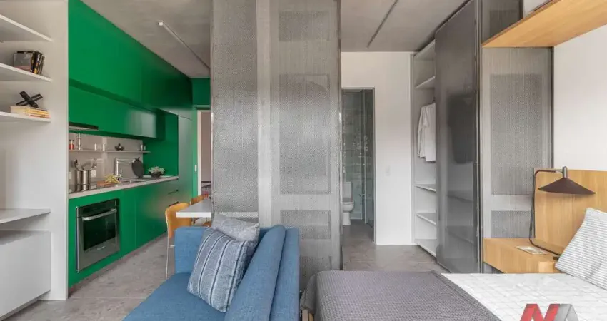 Apartamento para venda em jardim paulistano de 35.00m² com 1 quarto e 1 garagem