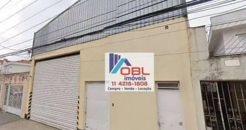 Galpão / depósito / armazém para venda em tatuapé de 324.00m² com 4 garagens
