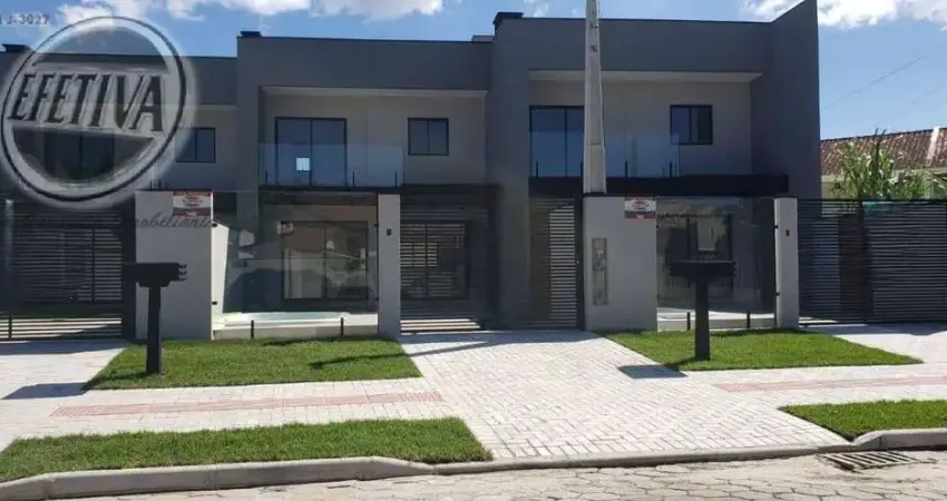 Sobrado para venda em guaratuba de 124.00m² com 3 quartos, 1 suite e 1 garagem