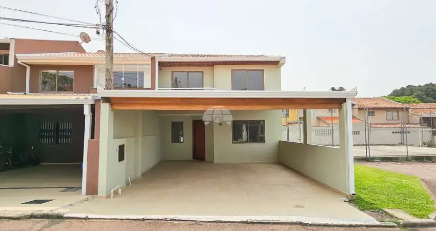 Sobrado para venda em boqueirão de 82.00m² com 3 quartos e 1 garagem