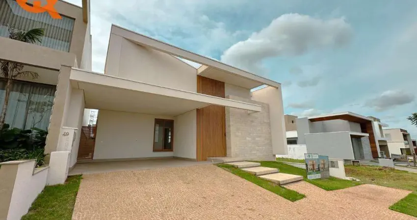 Casa de condomínio para venda em santorini residencial club de 213.78m² com 4 quartos, 4 suites e 4 garagens