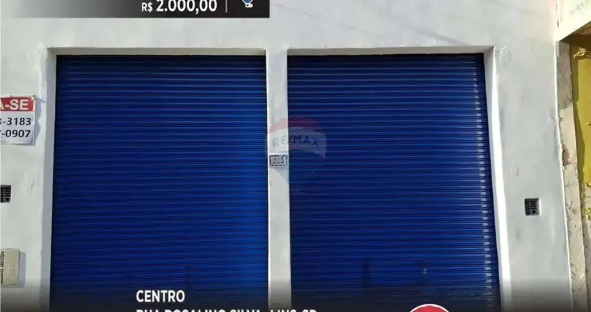 Casa comercial para alugar na Rua Voluntário Rosalino Silva, 205, Centro, Lins