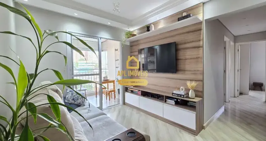 Apartamento para venda em vila augusta de 75.00m² com 3 quartos, 1 suite e 2 garagens