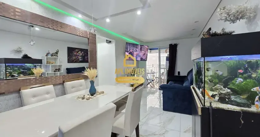 Apartamento para venda em vila augusta de 75.00m² com 3 quartos, 1 suite e 2 garagens