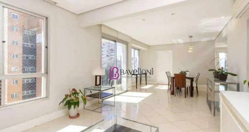 Apartamento para venda em perdizes de 130.00m² com 3 quartos, 1 suite e 2 garagens