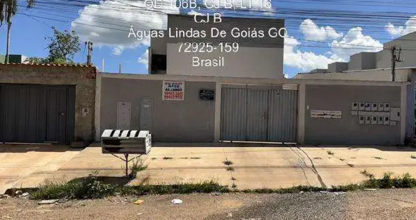 Apartamento para venda em parque da barragem setor 10 de 55.00m² com 2 quartos e 1 garagem