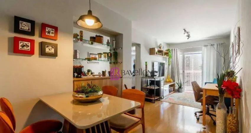 Apartamento para venda em perdizes de 65.00m² com 2 quartos, 1 suite e 2 garagens