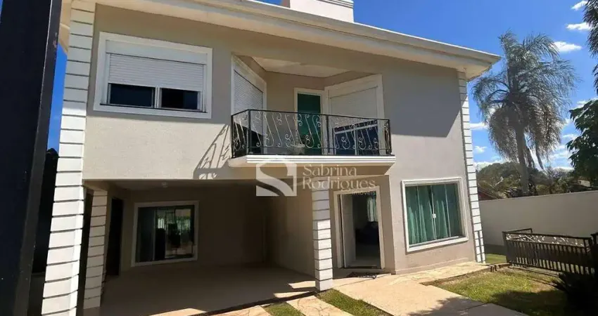 Sobrado para venda em terras de itaici de 450.00m² com 4 quartos, 4 suites e 4 garagens