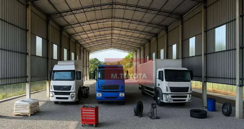 Galpão / depósito / armazém para alugar em residencial santa helena - gleba ii de 1600.00m² com 30 garagens