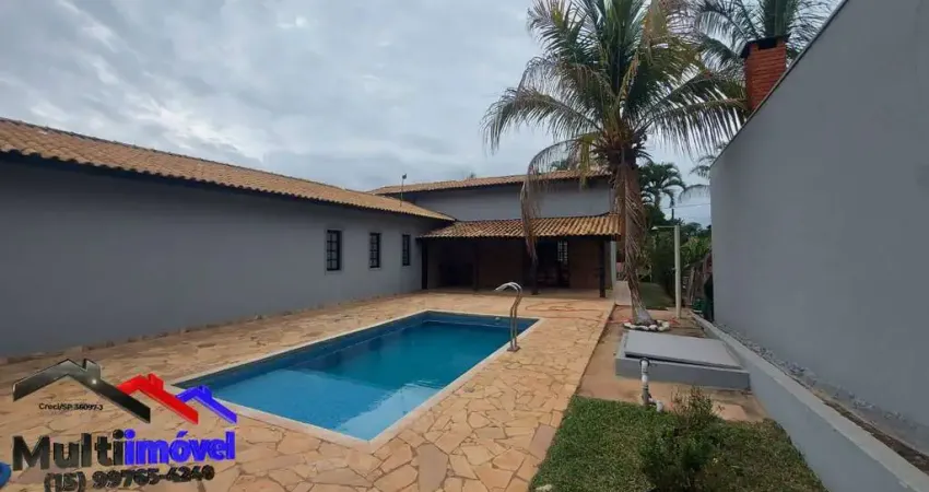 Chácara para venda em colina nova boituva de 343.00m² com 3 quartos, 1 suite e 4 garagens