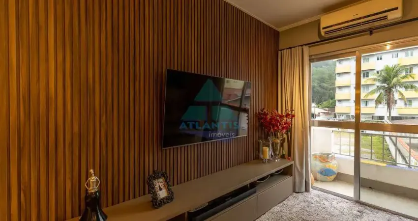 Apartamento para venda em praia grande de 69.00m² com 2 quartos, 1 suite e 2 garagens