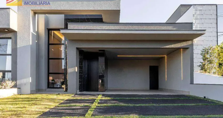 Casa de condomínio para venda em condomínio piemonte de 212.00m² com 3 quartos, 3 suites e 4 garagens