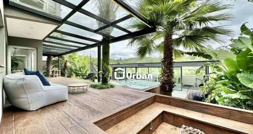 Casa de condomínio para venda em parque das artes de 463.00m² com 4 quartos, 4 suites e 6 garagens