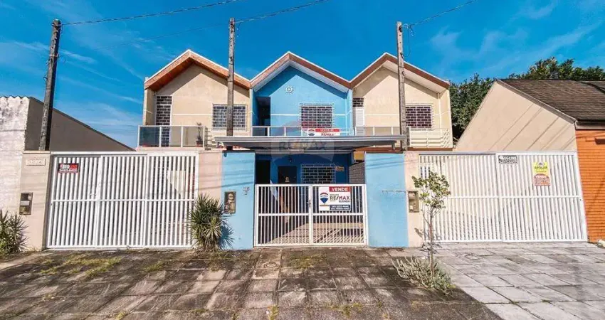 Sobrado para venda em matinhos de 88.00m² com 3 quartos, 1 suite e 2 garagens