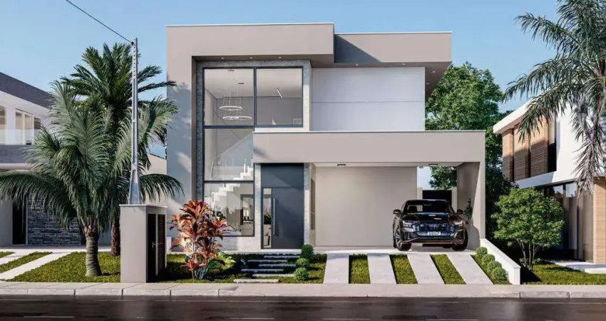 Casa para venda em cézar de souza de 240.00m² com 3 quartos, 3 suites e 4 garagens