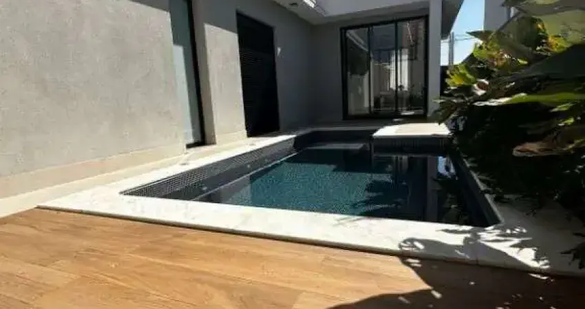 Casa de condomínio para venda em condomínio residencial jardim firenze de 205.00m² com 3 quartos, 3 suites e 2 garagens