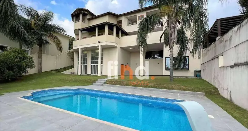 Casa de condomínio para venda em granja viana - jardim passárgada i de 697.00m² com 4 quartos, 3 suites e 8 garagens