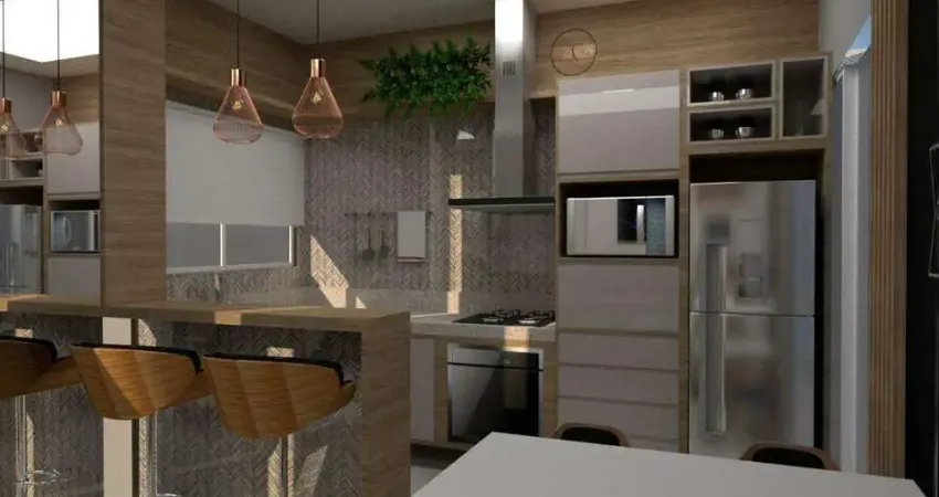 Casa de condomínio para venda em vila nova de 70.00m² com 2 quartos, 1 suite e 1 garagem